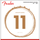 FENDER PHOSPHOR BRONZE 60CL ACOUSTIC GUITAR STRINGS 11-52