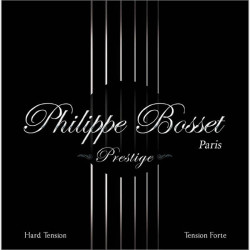 PHILIPPE BOSSET® PRESTIGE STRINGS HIGH TENSION 030-045 CLEAR NYLON