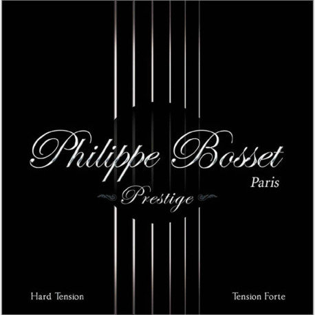 PHILIPPE BOSSET® CORDES PRESTIGE TENSION FORTE 030-045 NYLON CLAIR