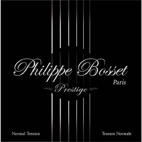 PHILIPPE BOSSET PRESTIGE TENSION NORMALE 7 CORDES CLASSIQUE NYLON CLAIR