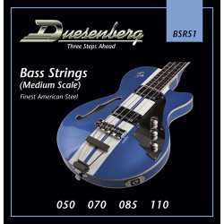 DUESENBERG® CORDES BASSE NICKEL DIAPASON MEDIUM 050-110