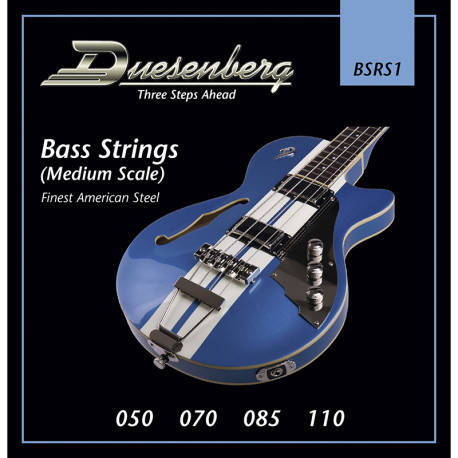 DUESENBERG® NICKEL WOUND BASS STRINGS MEDIUM SCALE 050-110