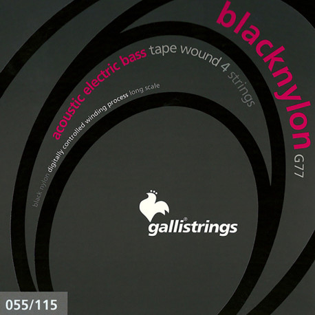 GALLI BASS BLACK NYLON 55-105