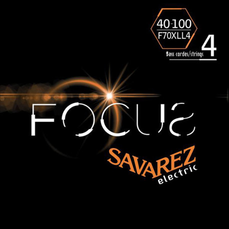 SAVAREZ ELECTRIC BASS FOCUS 4 STRINGS 40-100