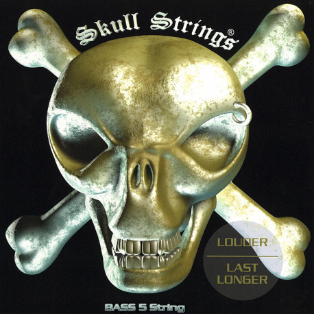 SKULL STRINGS® 5 STRINGS BASS SET 045-135