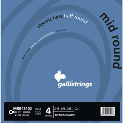 GALLI STRINGS® MID ROUND BASS STRINGS 045-102