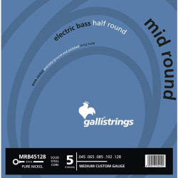 GALLI STRINGS® HALF ROUNDWOUND BASS STRINGS 045-128