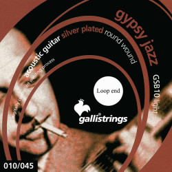 GALLI STRINGS® GYPSY GUITAR STRINGS 010-045 (LOOP END)