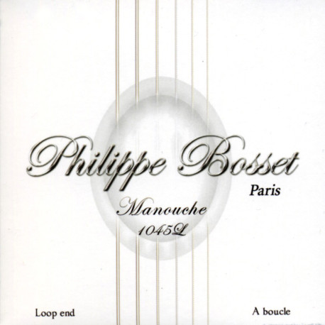 PHILIPPE BOSSET® GIPSY STRINGS 010-045 LOOP END