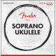 FENDER CALIFORNIA COAST SOPRANO UKULELE STRINGS