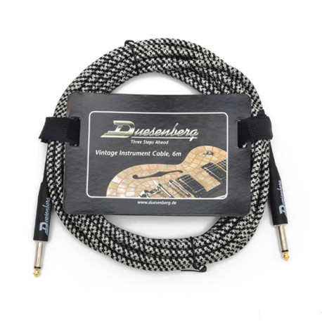 DUESENBERG® VINTAGE TWEED CABLE (6 meters / 6.3mm)