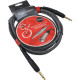 GROVER NOISELESS GUITAR CABLE BLACK-GOLD 3 M (10')