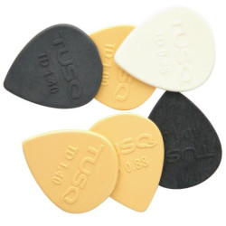 TEAR DROP PICK TUSQ (MIXED PACK X 6)