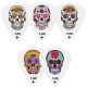 GALLI PICK CELLULOID GRAPHIC SUGAR SKULL 351 1.00mm (12 PCS)