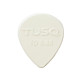 !! DISCONTINUED !! TUSQ® PICK TEARDROP BRIGHT / WHITE 0.88mm (6pcs)