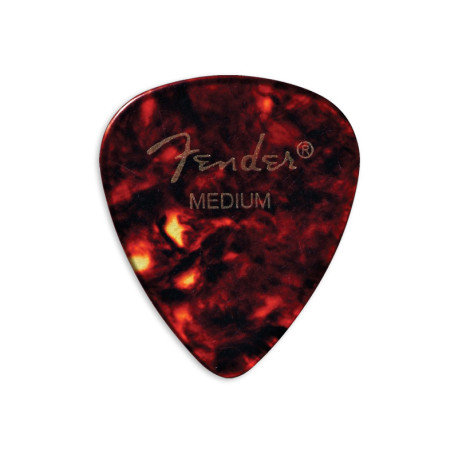 FENDER® 451 SHAPE CLASSIC CELLULOID PICKS MEDIUM (12 PCS)