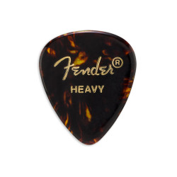 FENDER® 451 SHAPE CLASSIC CELLULOID PICKS HEAVY (12 PCS)