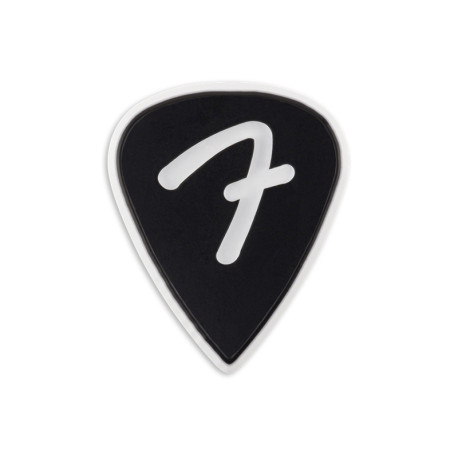 FENDER® 351 SHAPE F GRIP PICKS BLACK (3 PCS)