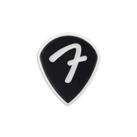 FENDER® 551 SHAPE F GRIP PICKS BLACK (3 PCS)