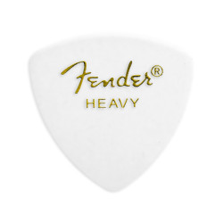 FENDER® 346 SHAPE CLASSIC WHITE CELLULOID PICKS HEAVY (12 PCS)