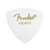 FENDER® 346 SHAPE CLASSIC WHITE CELLULOID PICKS HEAVY (12 PCS)