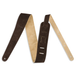 FENDER® REVERSIBLE SUEDE STRAP BROWN/TAN