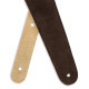 FENDER® REVERSIBLE SUEDE STRAP BROWN/TAN