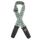 LOCK IT® SANGLE A BLOCAGE JAQUARD GREEN FLOWERS