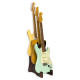 FENDER® SUPPORT DELUXE EN BOIS POUR 3 GUITARES