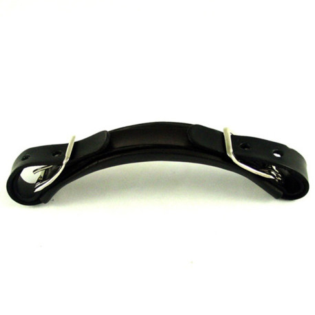 POIGNEE CUIR/ BLACK LEATHER HANDLE FOR GIBSON* STYLE CASES