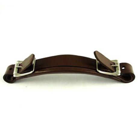 POIGNEE CUIR/ BROWN LEATHER HANDLE FOR GIBSON* STYLE CASES