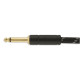 FENDER® DELUXE SERIES INSTRUMENT CABLE STRAIGHT/ANGLE 10ft (3 M) BLACK TWEED