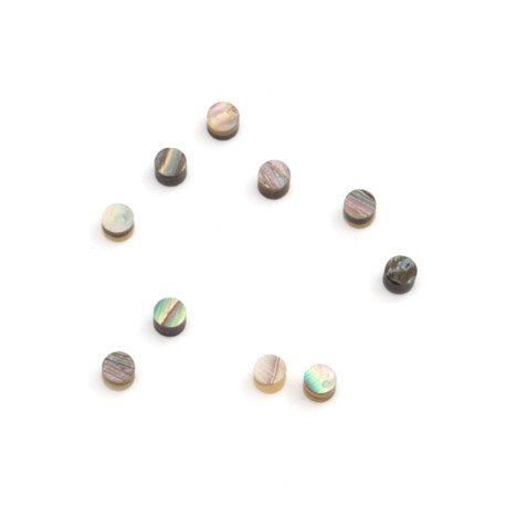 DOTS 2mm ABALONE (Bulk 10pcs)