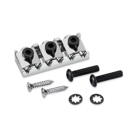 !! DISCONTINUED !! SCHALLER® R3 BLOQUE CORDES 42.9mm FLOYD ROSE® ORIGINAL CHROME