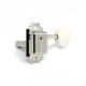 GOTOH® MACHINE HEADS SD90 3+3 WHITE BUTTON 1:15 NICKEL