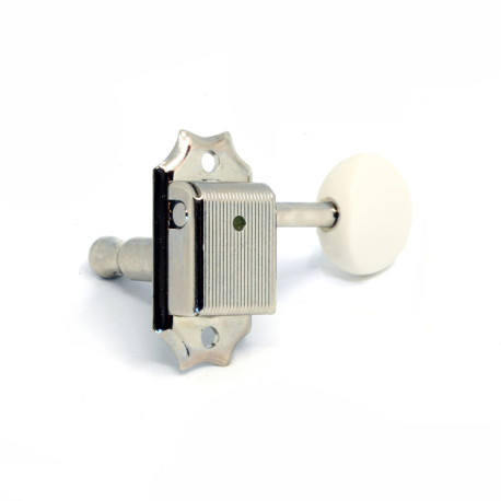 GOTOH® MACHINE HEADS SD90 3+3 WHITE BUTTON 1:15 NICKEL