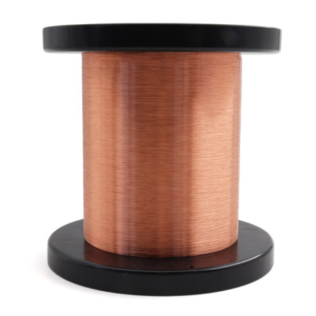 FIL DE BOBINAGE MICROS CUIVRE EMAILLÉ 42AWG / 0.063mm (500g)