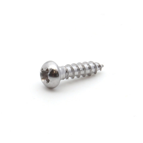 GOTOH® WS-18 MACHINE HEAD SCREWS 2.4 x 10mm ROUND HEAD CHROME (Bulk 20pcs)