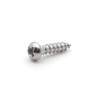 GOTOH® WS-18 MACHINE HEAD SCREWS 2.4 x 10mm ROUND HEAD CHROME (Bulk 50pcs)