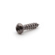GOTOH® WS-18 MACHINE HEAD SCREWS 2.4 x 10mm ROUND HEAD COSMO BLACK (Bulk 20pcs)