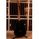 MARCEAU® GUITAR ELEGANTE ROASTED FLAMED MAPLE NECK BLACK GLOSS
