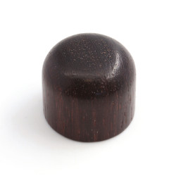 BOUTON DE POTENTIOMÈTRE DOME 6mm PALISSANDRE