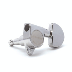 GOTOH® MACHINE HEADS SG301 3+3 KIDNEY BUTTON 1:18 CHROME