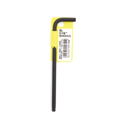 BONDHUS® CLÉ ALLEN L TÊTE SPHÉRIQUE 3/16 Inch (4.76mm)