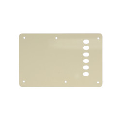 WD® CUSTOM PICKGUARD PLAQUE ARRIÈRE TYPE STRAT® 56mm 3 PLIS PARCHMENT