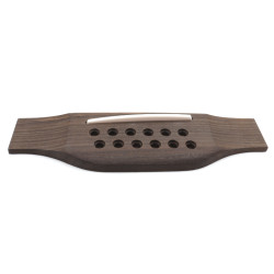 WD MUSIC® CHEVALET GUITARE ACOUSTIQUE 12 CORDES (154.6 x 37.8mm) PALISSANDRE