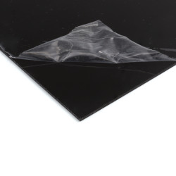 PICKGUARD BLANK 29 x 48cm x 1.5mm 1 PLY BLACK