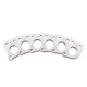 RATIO® ELECTRIC MACHINE HEADS LOCKING VINTAGE KEYSTONE BUTTON 3+3 CHROME