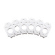 RATIO® ELECTRIC MACHINE HEADS LOCKING VINTAGE KEYSTONE BUTTON 3+3 CHROME