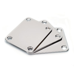 PLAQUES DE MANCHES STANDARD AVEC VIS NICKEL (Vrac 3pcs)